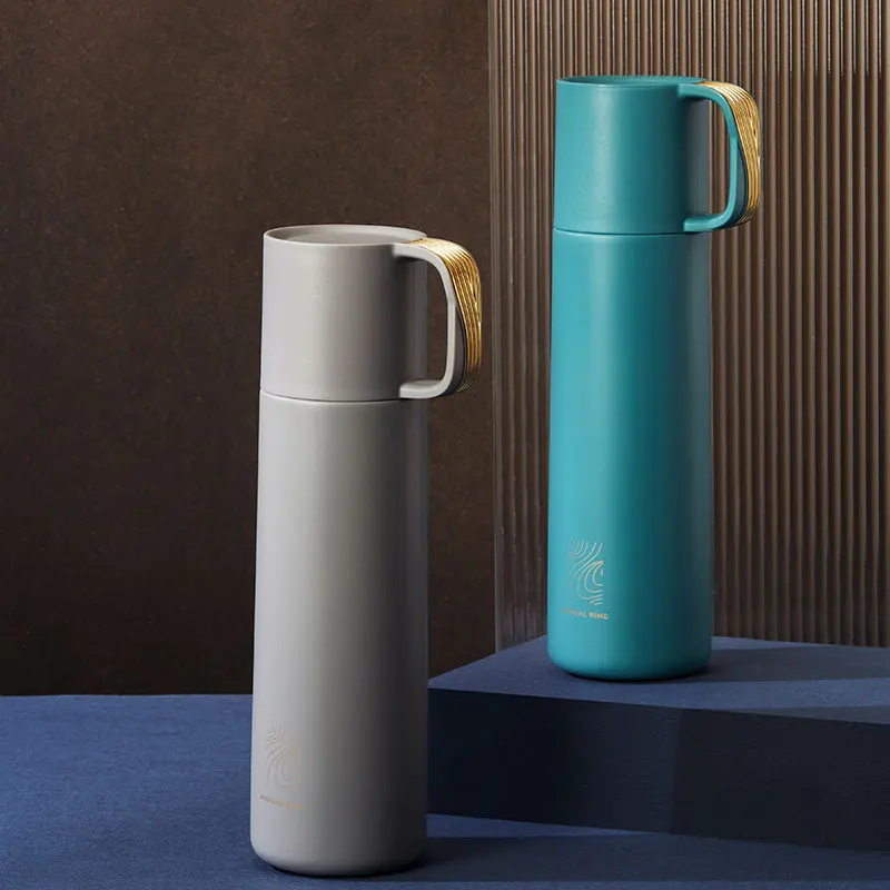 

Creative personality trend INS students simple fresh Search portable water cup women's large capacity insulation cup