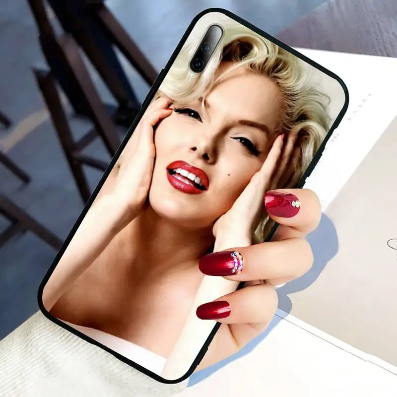 

marylin monroe Phone Case For Xiaomi 8 9 10T 11 Lite pro Note 10 Pro Lite cc9 pro Cases Cover