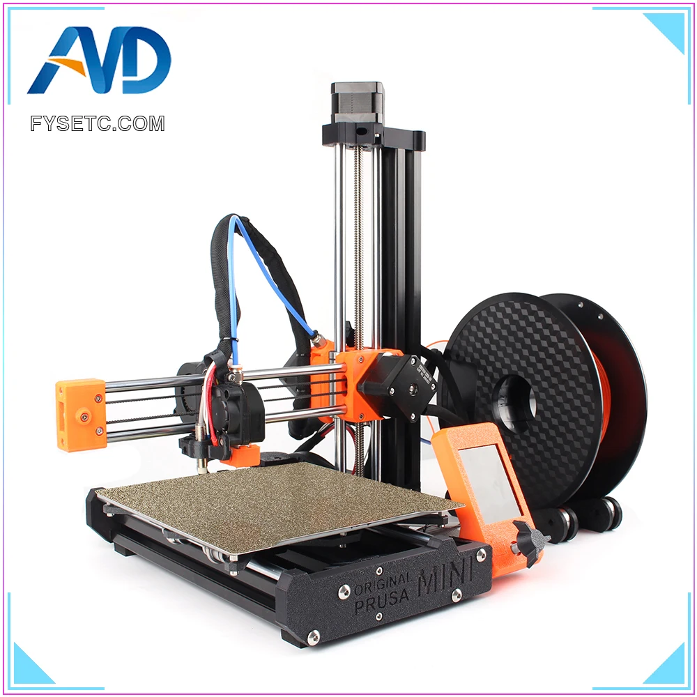 high quality clone prusa mini printer kit 3d printer prusa mini mw power eu no filament and printed parts free global shipping