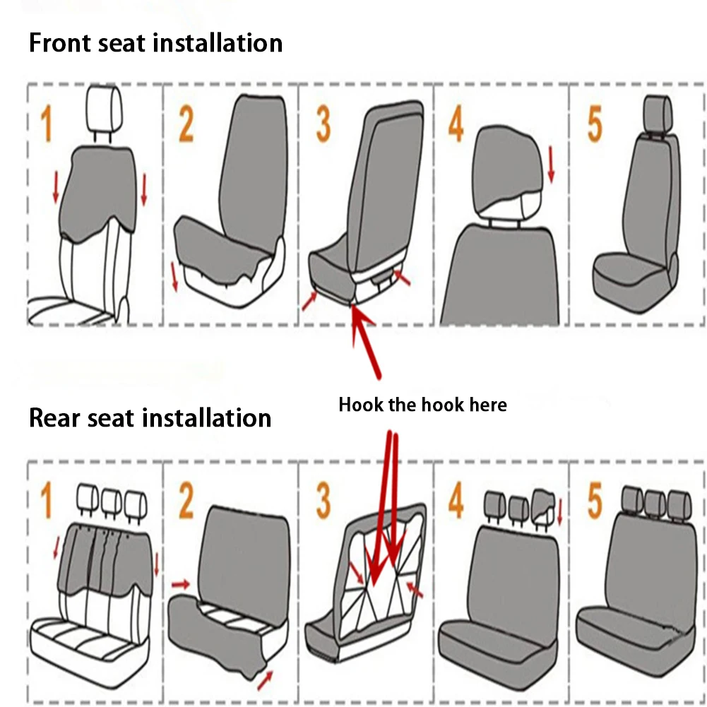 

Universal Breatheable Car Seat Covers Auto Protect Covers Automotive Seat Covers Fits Most Cars Covers Car Seat Protector
