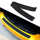 Для двери багажника автомобиля гвардии полосы подоконник заднего бампера резиновая накладка полосы для Volvo S40 S60 S80 XC60 XC90 V40 V60 C30 XC70 V70