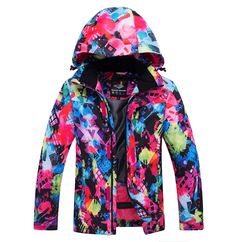 Детские зимние куртки-30 одежда для сноуборда водонепроницаемый Зимний