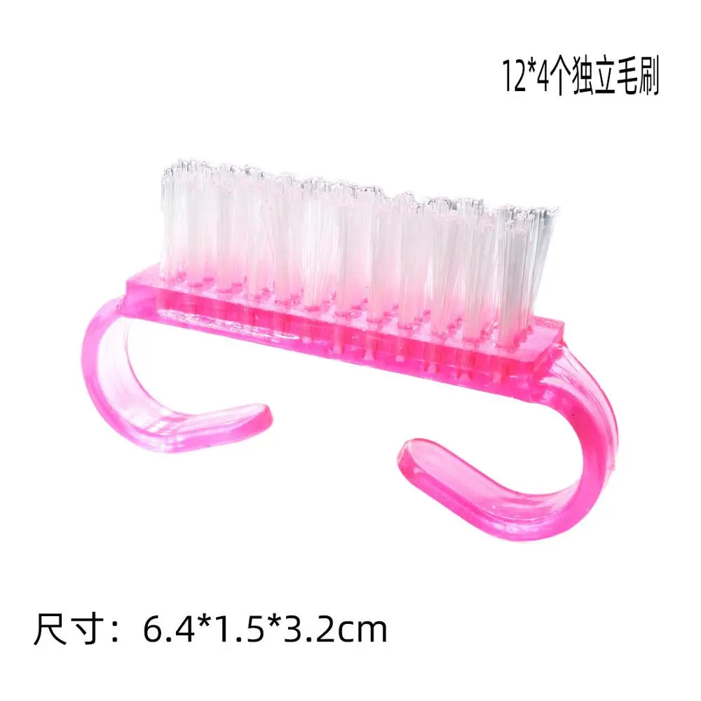 Чистящая кисточка для ногтей инструменты ухода за ногтями маникюр педикюр
