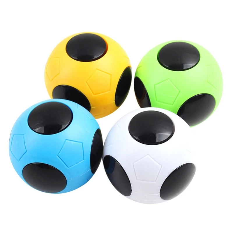 

Sensory Fidget Spinner Decompression Toy Spherical Spinning Tops Football Stress Relief Ball for Toddlers Adults Anxiety