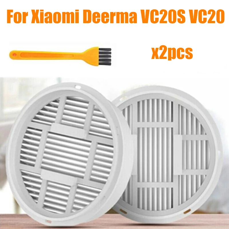 2 шт. VC20S VC20 ручка пылесос Hepa фильтр для xiaomi Deerma запчасти фильтр|Запчасти пылесоса|