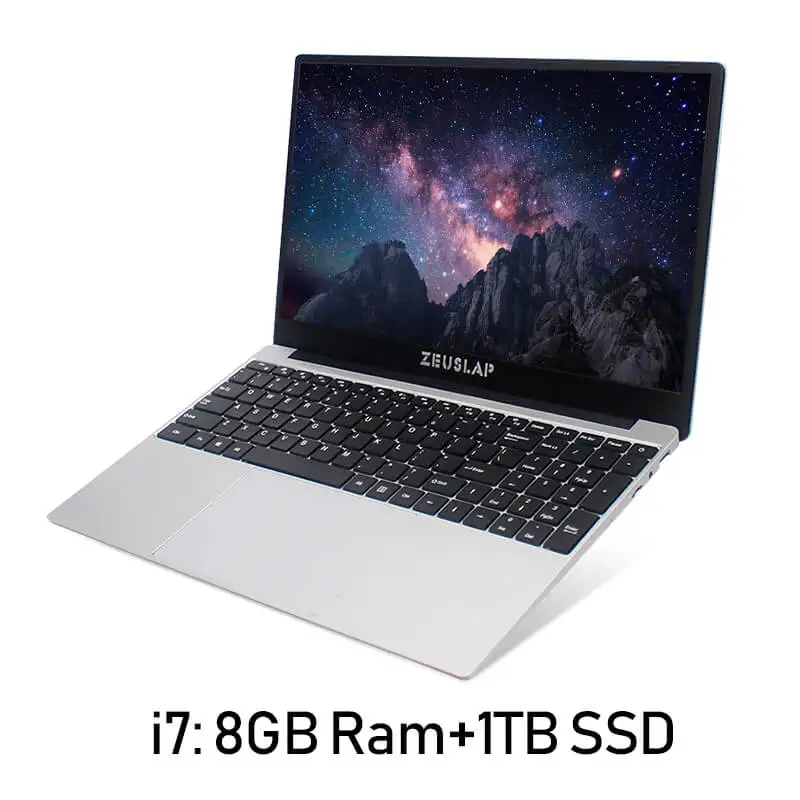 i7 1tb ssd ZEUSLAP 15,6 дюймов Intel Core i7 8 ГБ ОЗУ до 1 ТБ SSD 1920*1080P FHD Win10 двухдиапазонный wifi нетбук i7 ноутбук компьютер - Цвет: i7 1tb ssd