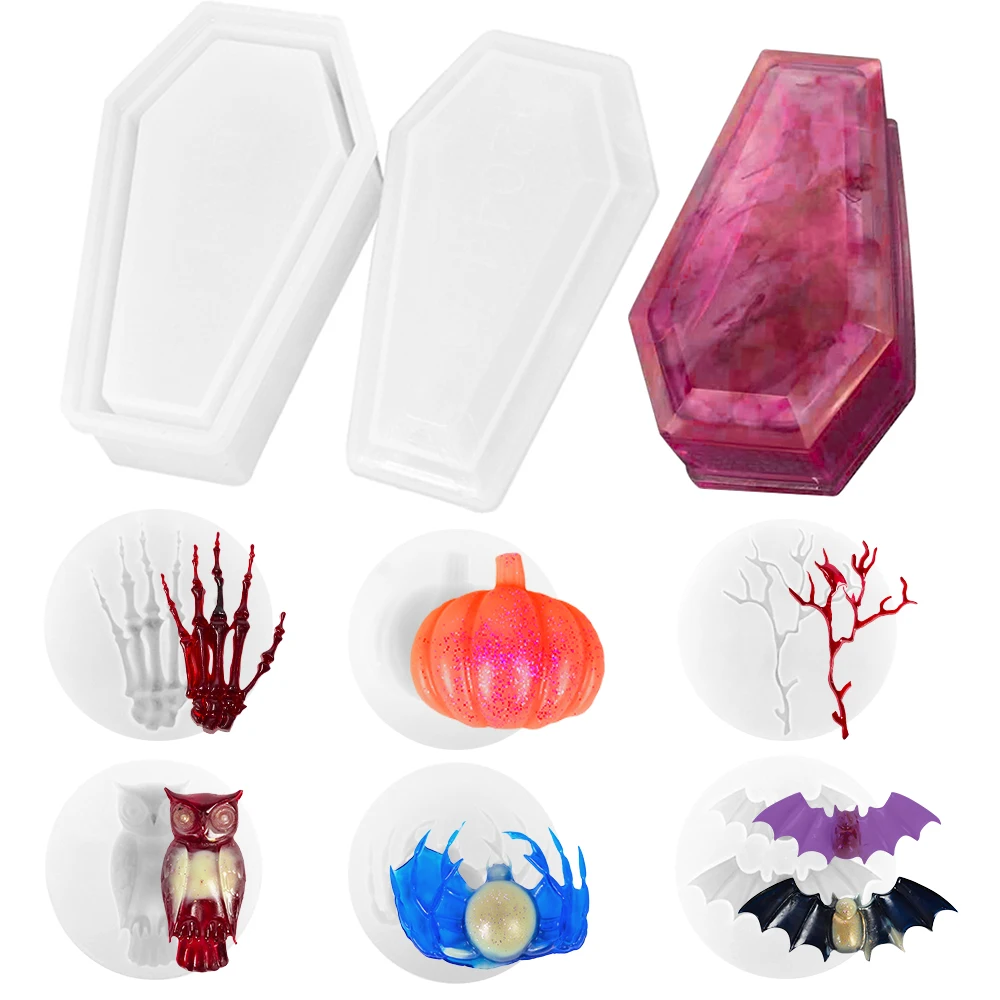 Полимерный силикон коробка форма гроба в том числе коробки ювелирных изделий и