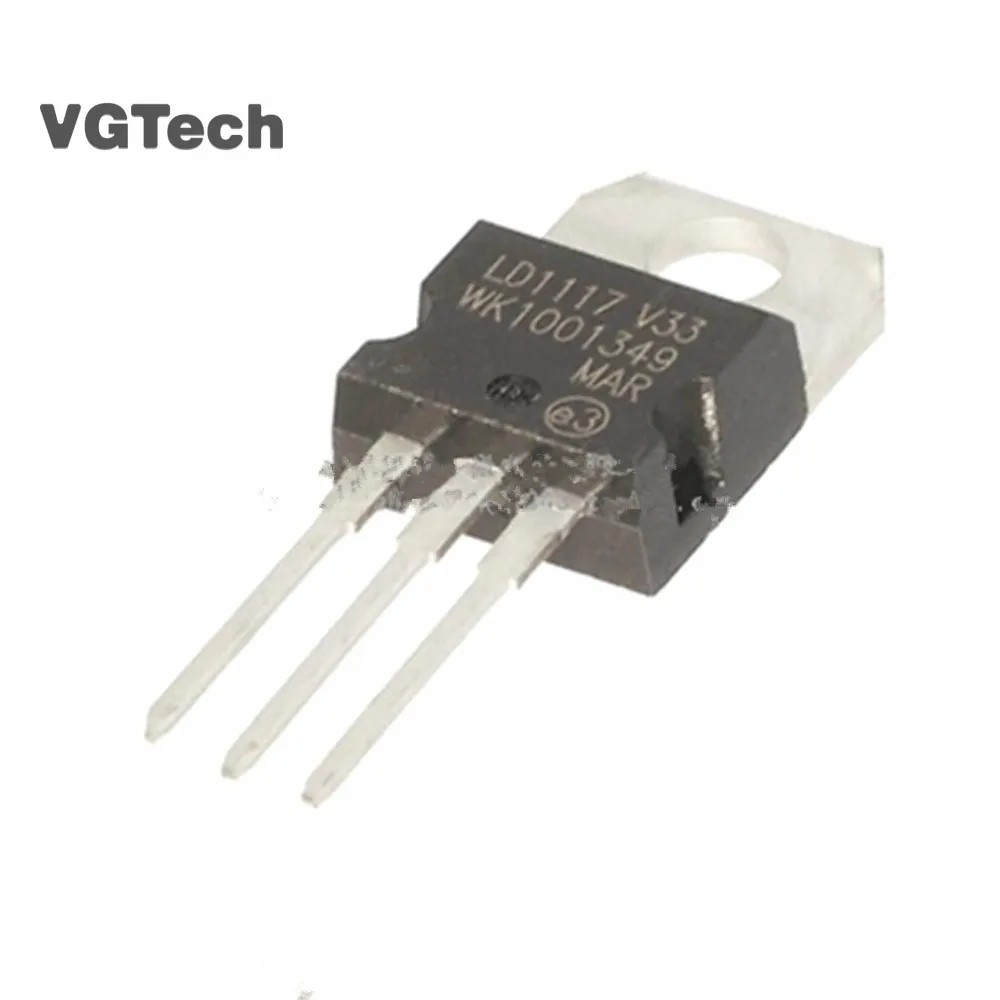 

10 шт. LD1117V33 TO-220 LD1117 3,3 LD1117AV33 TO220