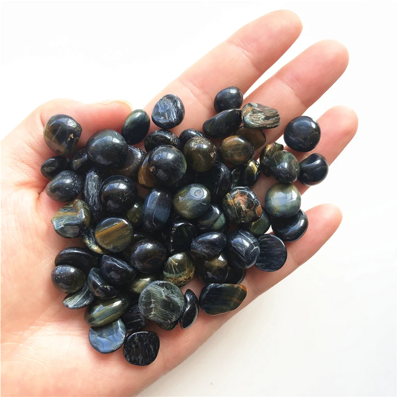 Прямая поставка 50 г натуральный черный тигровый глаз искусственное лечение