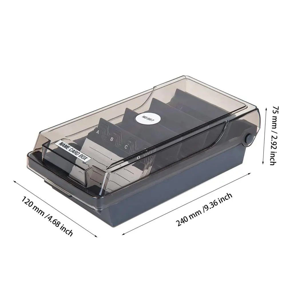 Именная карточка Органайзер 4 плата делителя визитница для стола коробка