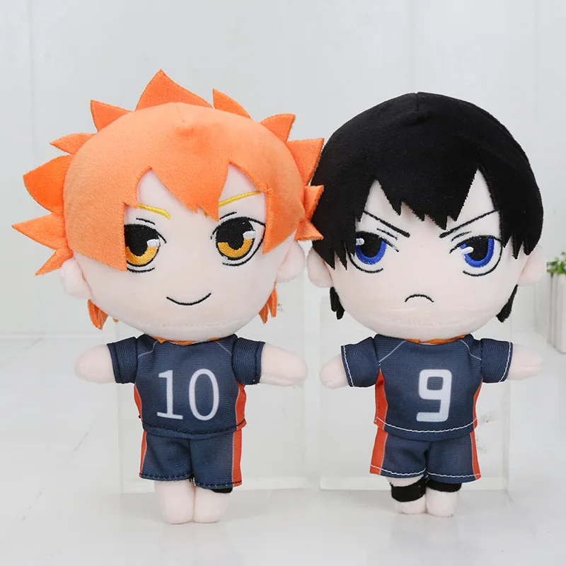 

Haikyuu 2 шт. 1 шт.! Аниме Haikyuu плюшевая кукла Hinata Shoyo Tobio Kageyama Kozume Kenma Kei Tsukishima Oikawa Tooru плюшевая кукла игрушка