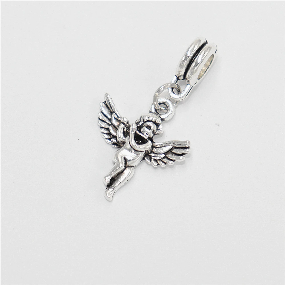 

Wholesale Bulk Beads 12pcs Angel Charms Pendants Suitable for Women's Necklace Bracelets Jewelry Making
