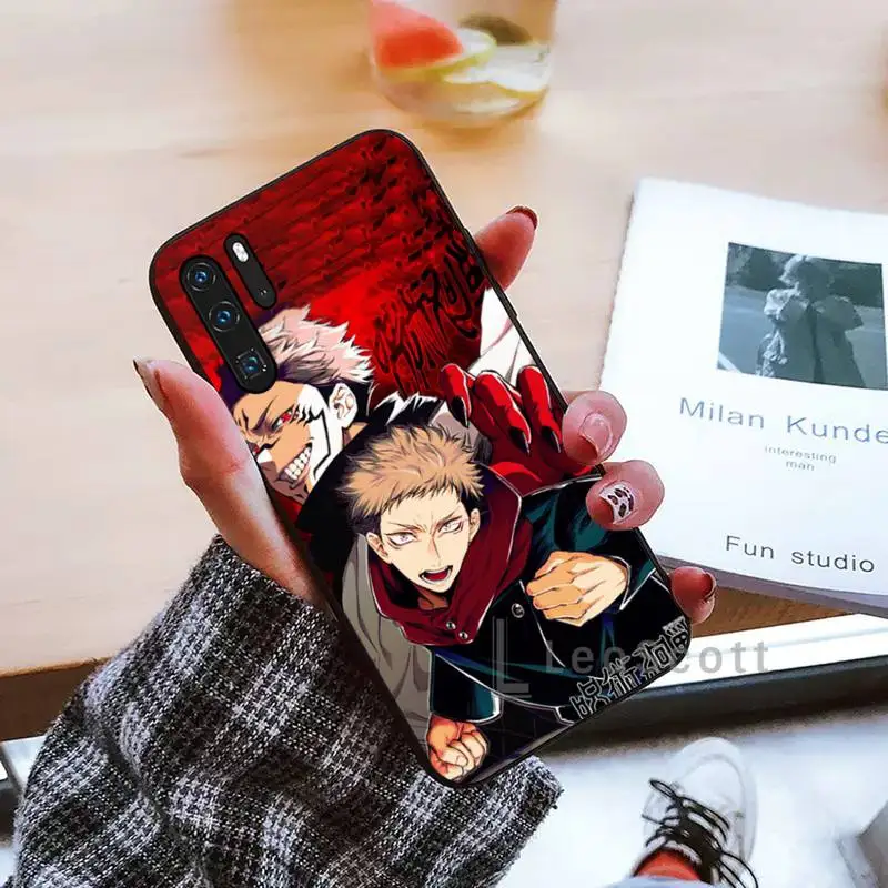 

Jujutsu Kaisen Japan anime cool Phone Case For Huawei Y5 Y6 II Y7 Y9 PRIME 2018 2019 NOVA3E P20 PRO P10 Honor 10