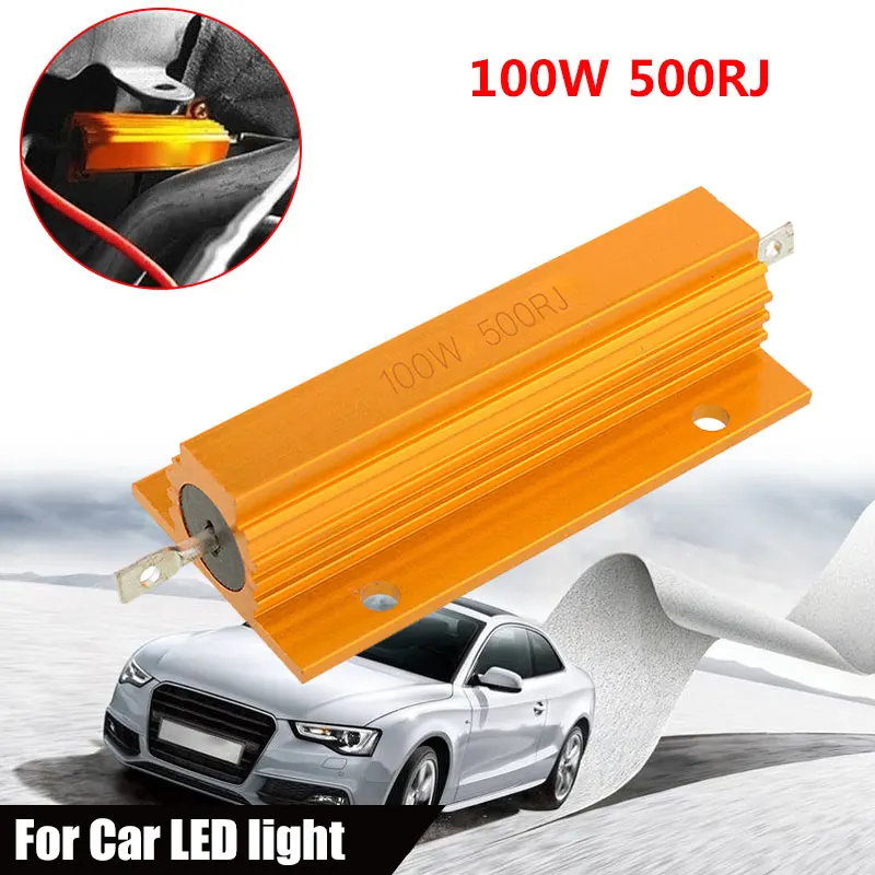 Алюминиевый корпус сопротивление высокой мощности резистор Draadgewonden Weerstand 500Ω