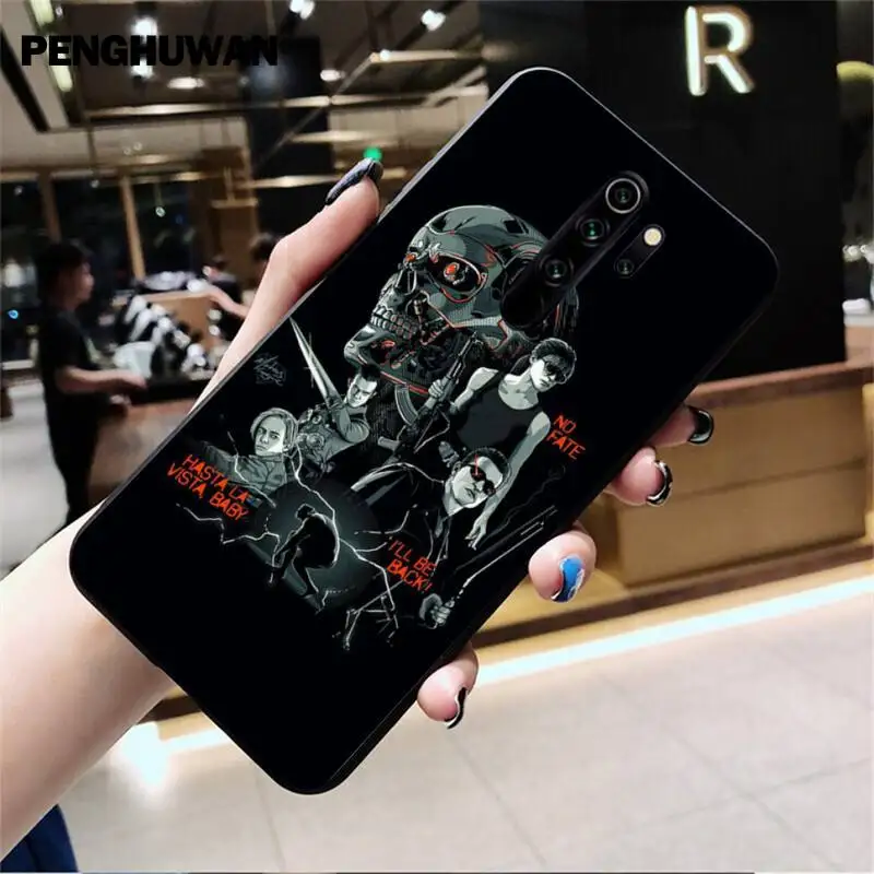 The Terminator Robot of the future DIY окрашенная фотосессия для Redmi Note 8 8A 8T 7 6 6A 5 5A 4 4X 4A Go Pro |
