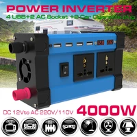 car solar power inverter 12v 220v 110v 300w 4000w dc to ac inversor 12 v 220 v auto inverter sine wave convertor ups
