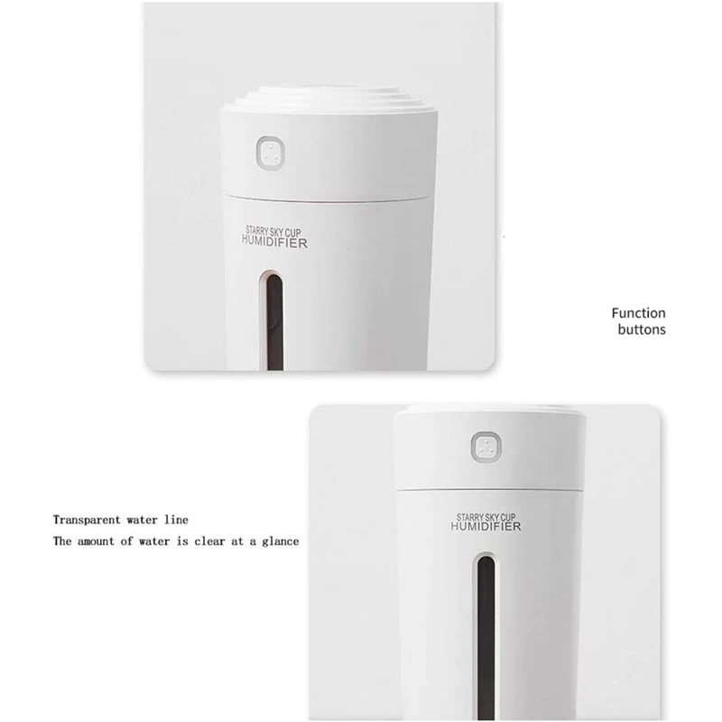 Увлажнитель Ароматизатор воздуха 5 в пост. Тока 2 Вт|Увлажнители воздуха| |