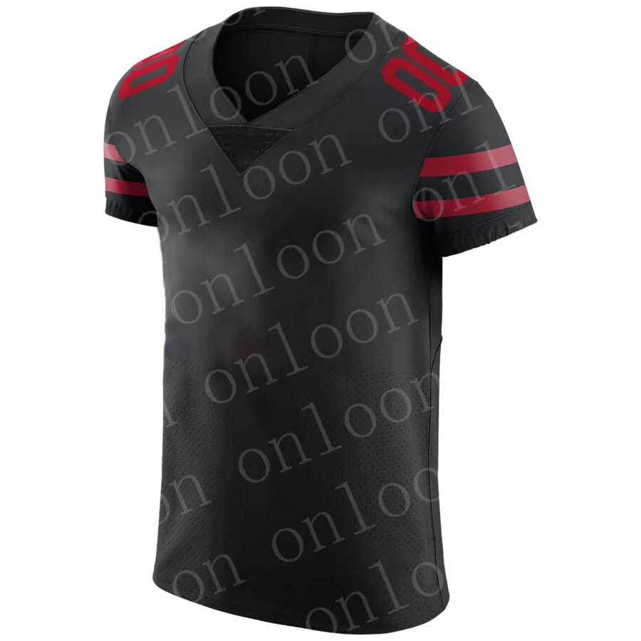 

Мужской Американский футбол Сан-Франсиско Ститч Спортивные фанаты Джерси Garoppolo KAEPERNICK Kittle BOSA персонализированные майки