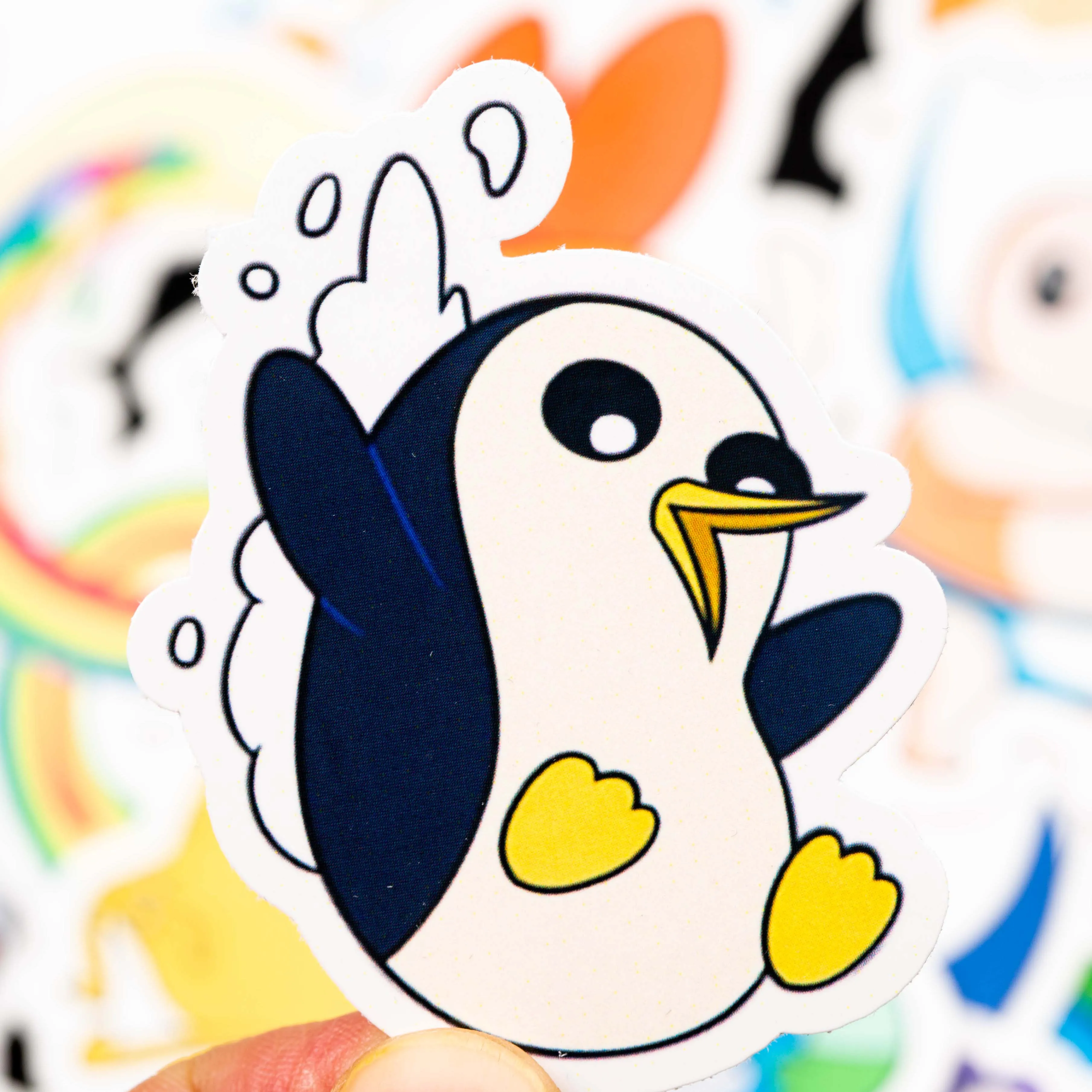 50 шт. время приключений мультяшный стикер с животным для детей багаж ноутбук