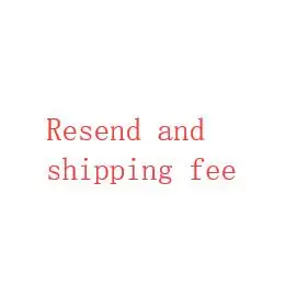 

for resend shipping fee etc