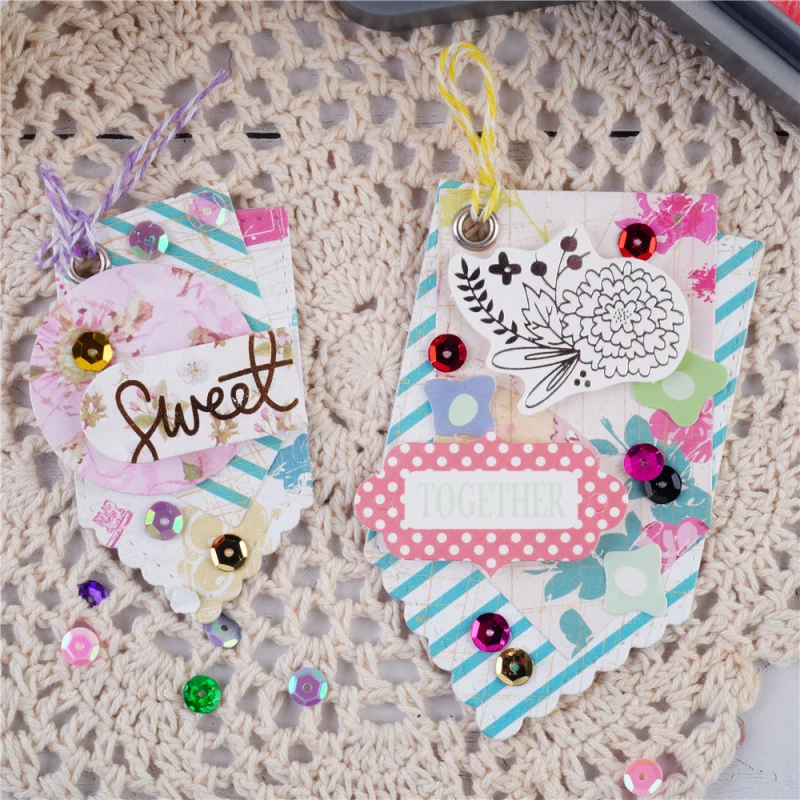 8 шт./лот трафареты для высечки металлических баннеров шаблон самостоятельного