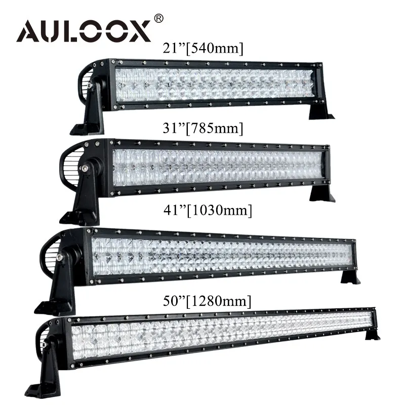 

Auloox 21 31 41 50" Inch 5D Truck Straight LED Light Bar Lamp For Hummer Offroad Lorry 4x4 Car Jeep Tractor 4WD ATV SUV Pickup