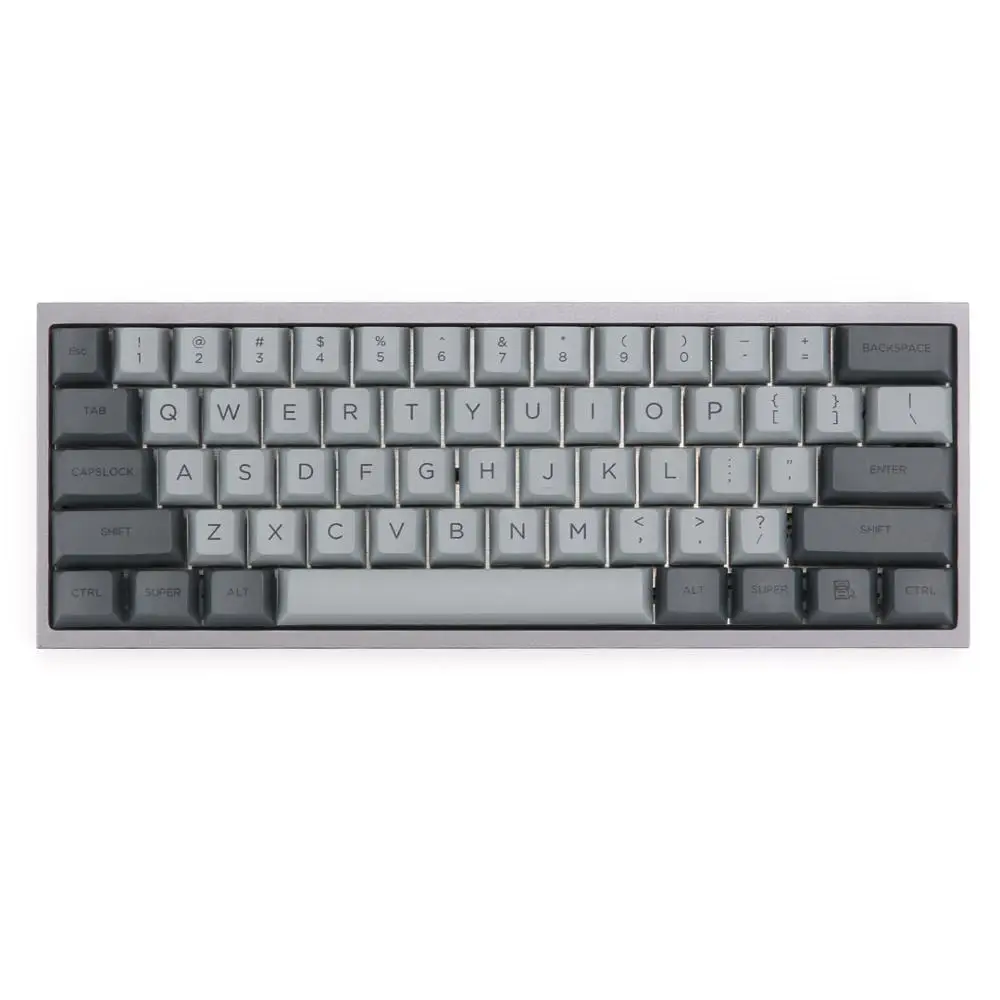 Цемент серый keycaps Вишневый профиль Dye-subbed145 ключи для Механическая клавиатура MX