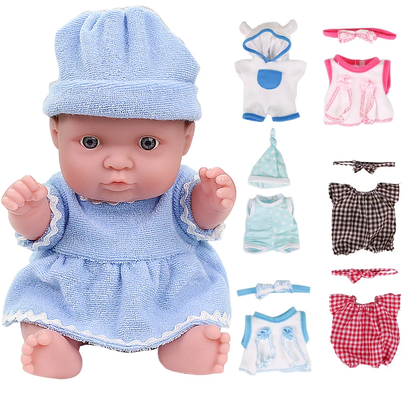 8 дюймов для новорожденных маленьких девочек куклы ручной работы реалистичный