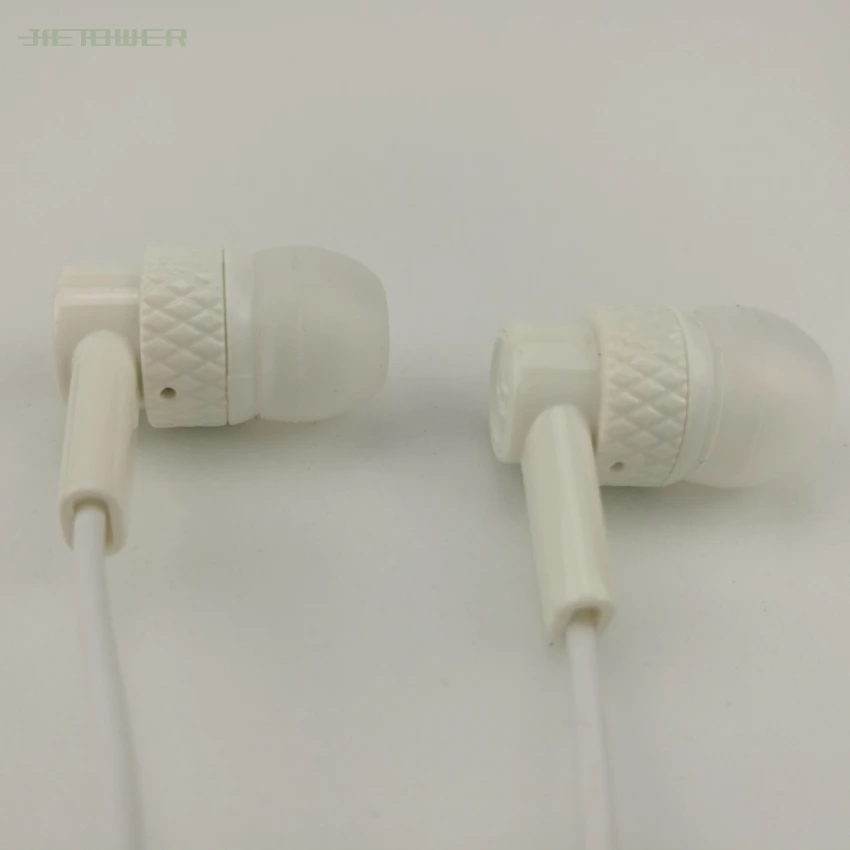 

300 шт. в ухе молочно-белый черный грубый необработанный толстый вязаный кабель для наушников 1,1 метра дешевый хорошее качество мягкий ТПЭ за...