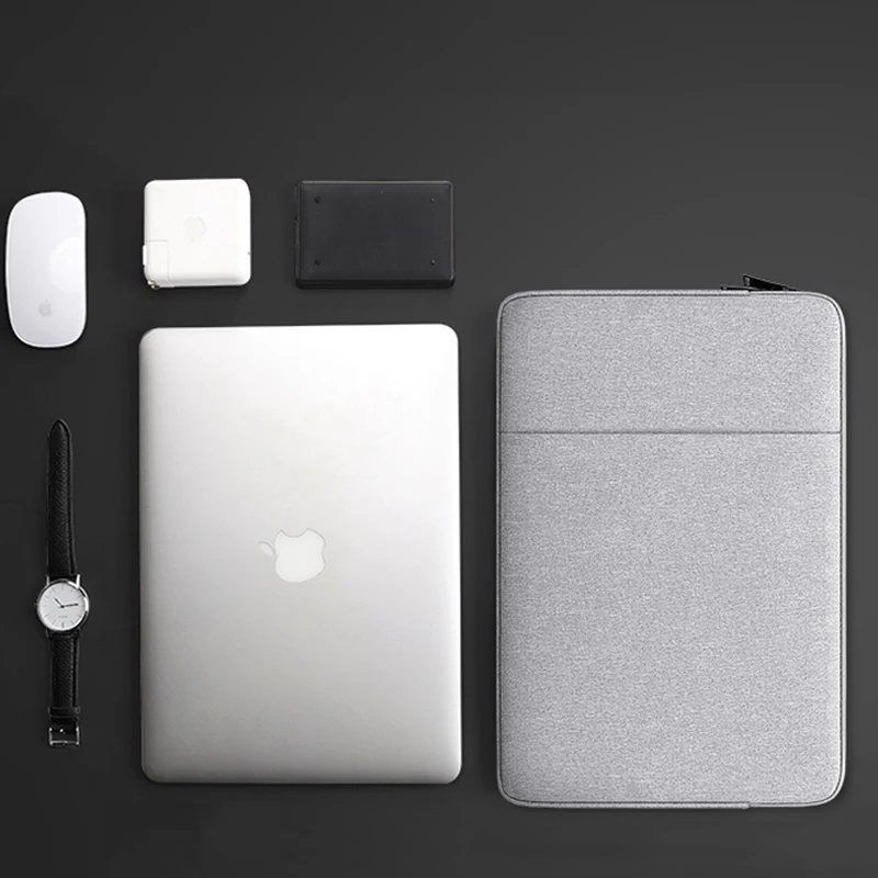 protection solid laptop sleeve bag 13 14 15 6 inch for macbook air 13 pro 15 16 2019 laptop cases for xiaomi lenovo notebook bag free global shipping