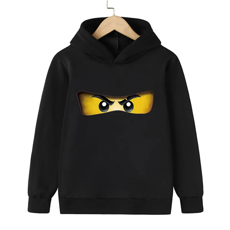 

Hot Sale Autumn Winter Clothes Ninja Boy Cotton Long Sleeve Casual Sweatshirt Print Cartoon Comic Pullover Kid Casual Hoodies