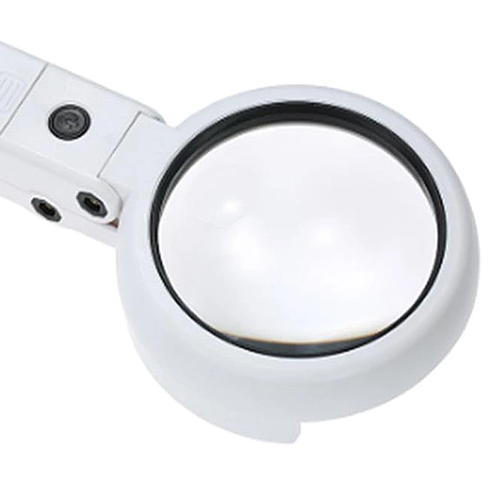 

Foldable Handheld Multi-purpose 8 LED Light Magnifier Table Newspaper Reading