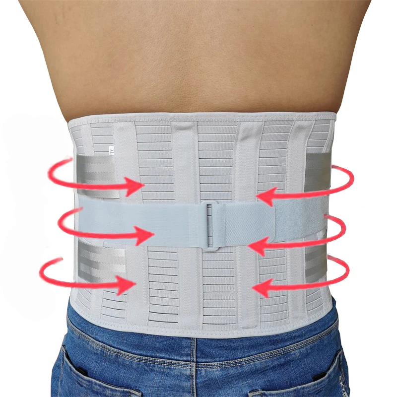 

Breathable Steel Plate Waist Lumbar Support Belt Orthopedic Brace Lower Back Belt Posture Correction Corsets Men