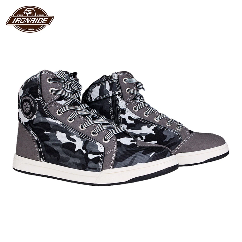 Мужские мотоциклетные ботинки SCOYCO дышащие для мотокросса 2 цвета|Мотоциклетные