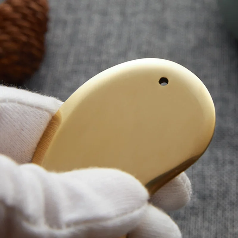 Массажный инструмент из латуни Gua Sha массажный для ухода за здоровьем