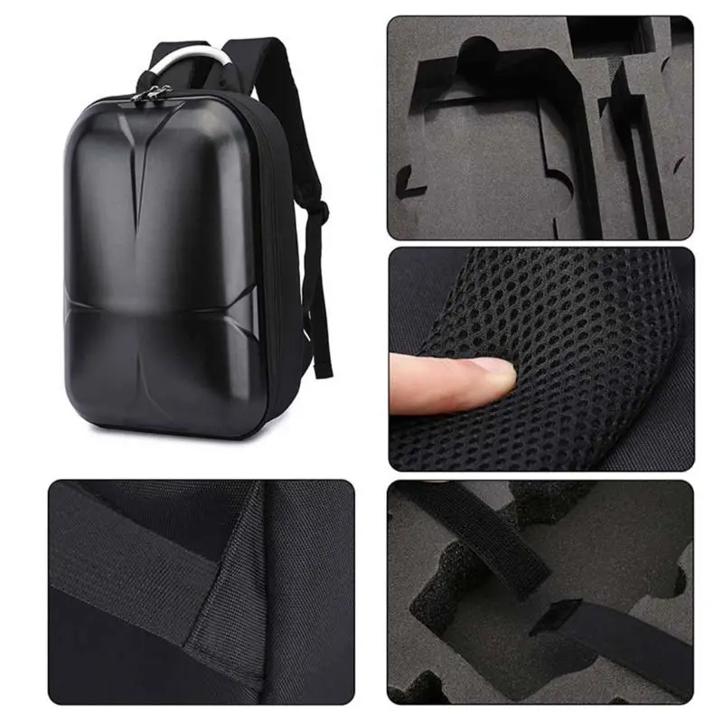 

Fiber Hardshell Backpack Waterproof Anti-Shock For D-JI Mavic Air 2