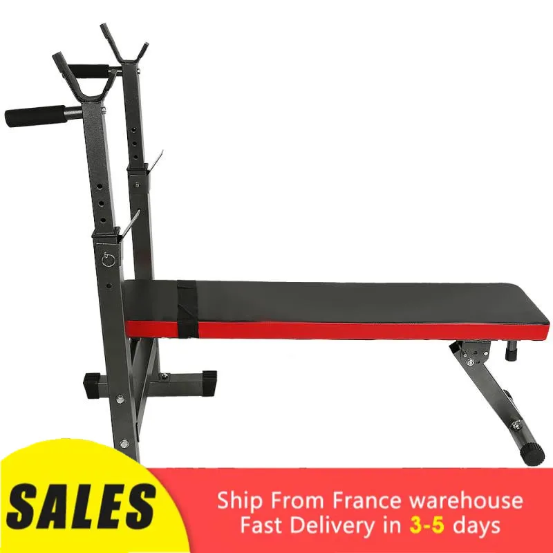 

Multifunctional Weightlifting Bed Foldable Fitness Weight Benches Body Building Muscle StrengthTraining Shaping Equipment HWC