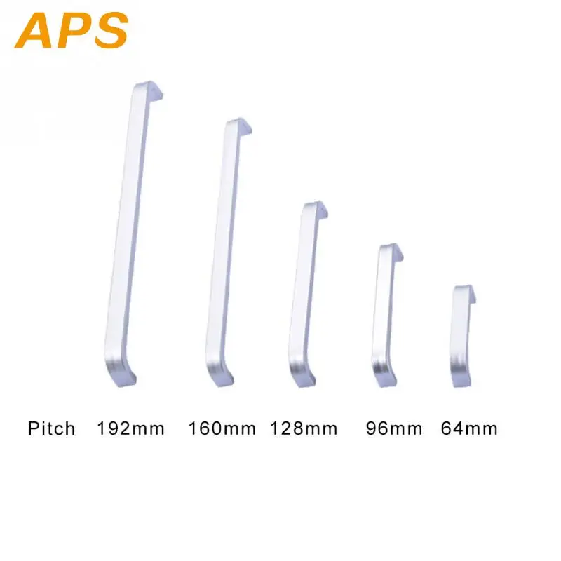 Алюминиевые ручки дверца кухонного шкафа прямые и для улучшения дома |