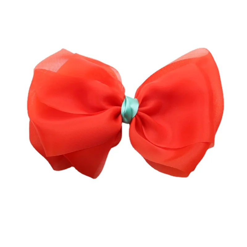 

Korean Girls Children Solid Floral Performance Candy Princess Bow Hairpin Lace Butterfly Hair Clip Fashion Accessories