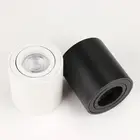 Регулируемый светодиодный круглый светильник с поверхностным креплением, бесступенчатый светильник GU10, цилиндрическая потолочная точечная лампа для спальни, лампа GU 10