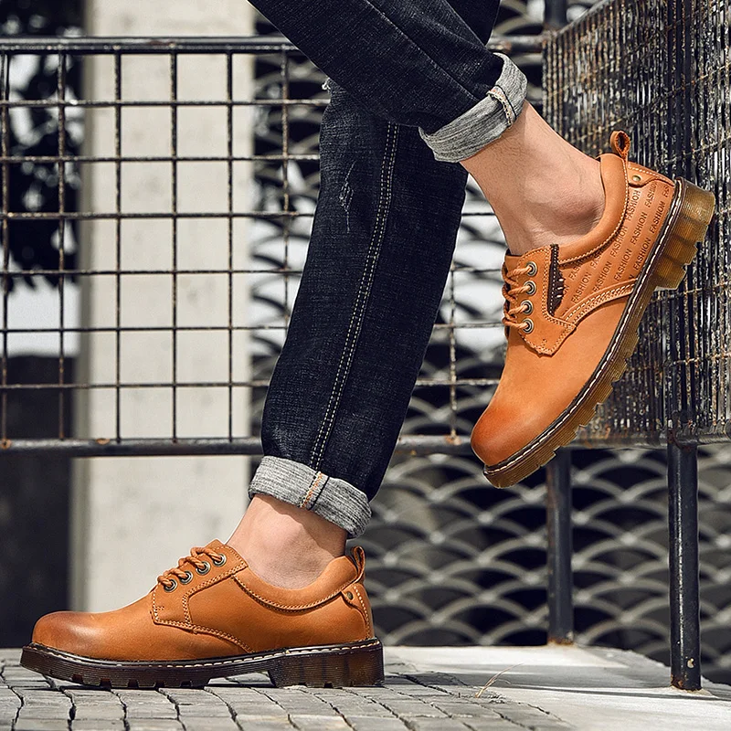 Мужская обувь Сезон весна-осень Повседневная для пешего туризма с низким берцем