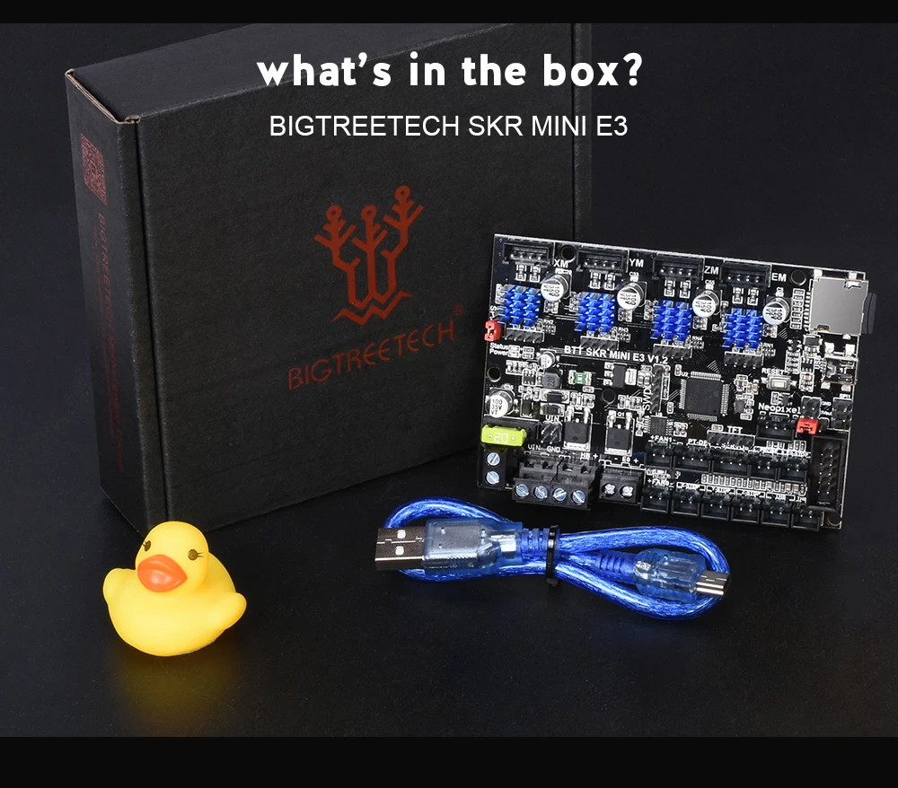 BIGTREETECH SKR mini E3 32 бит плата управления+ TFT35 V2.0 с TMC2209 UART драйвер vs Cheetah V1.2b SKR E3 DIP для Creality Ender 3