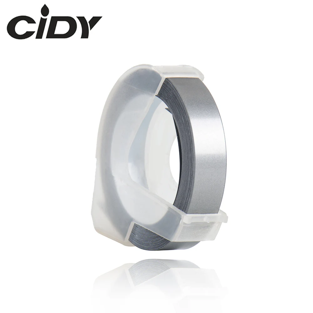 CIDY 1 шт. серебристый цвет совместимый с DYMO 1610 12965 1880 изготовитель этикеток 3D