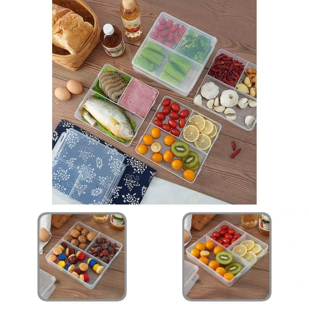 

Unique Durable Plastic Food Storage Organizer Practical Food Grade Food Storage Box fo Gifts Food Storage Box