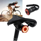 Задний фонарь для велосипеда MEROCA, умный задний фонарь с автоматическим стартом, стоп-тормозом, водонепроницаемость IPX6, зарядка через USB, задний фонарь для велоспорта