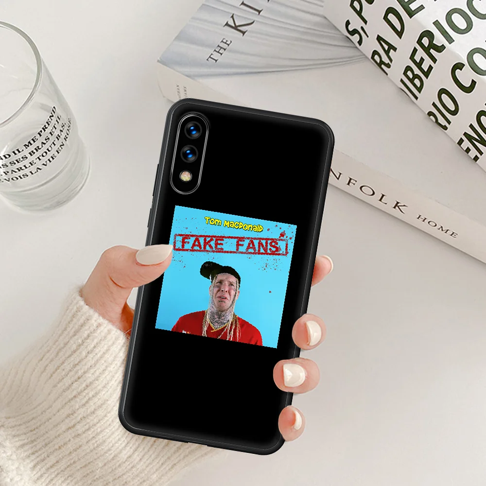 

Tom MacDonald Phone Case For Huawei Honor 6A 7A 7C 8 8A 8X 9 9X 10 10i 20 Lite Pro Play black Cell Silicone Funda 3D Hoesjes