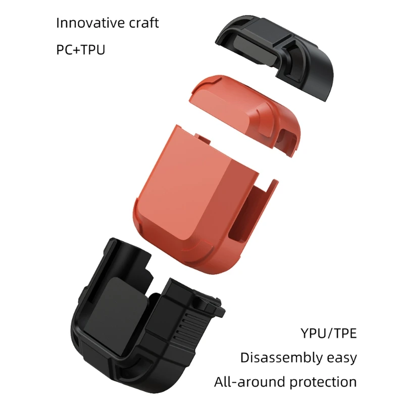 

Shockproof Cover Earphone Protector air-pods 1/2 Protective Box Anti-lost Headphone Box Smartphone Accessories
