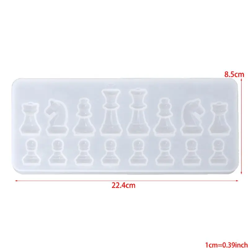 2 шт. силиконовые формы для шахматных фигур Garloy|Инструменты и оборудование