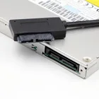 Новейший адаптер USB 2,0 для Mini Sata II 7 + 6 13Pin Кабель преобразователя для ноутбука DVDCD ROM Slim Line Drive