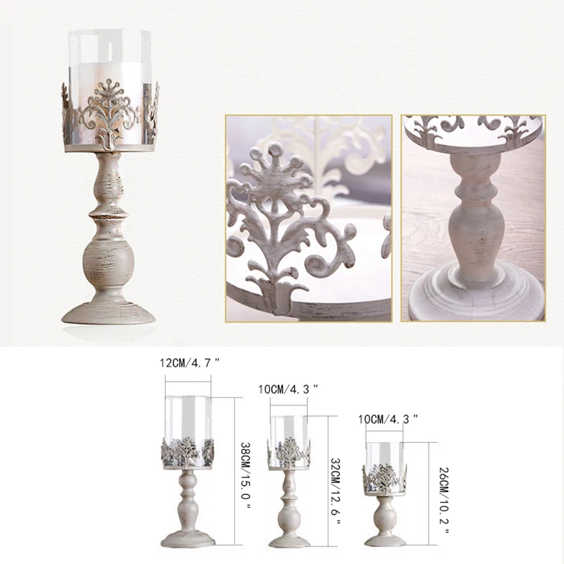 Свадебный домашний декоративный подсвечник железный романтический свадебный